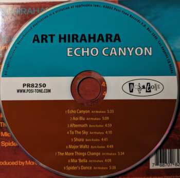 CD Art Hirahara: Echo Canyon