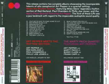 CD Art Pepper: Art Pepper Meets The Rhythm Section / Marty Paich Quartet Featuring Art Pepper