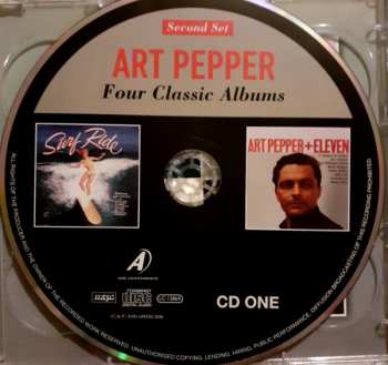 2CD Art Pepper: Four Classic Albums - Second Set