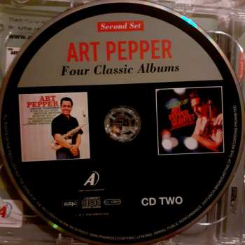 2CD Art Pepper: Four Classic Albums - Second Set