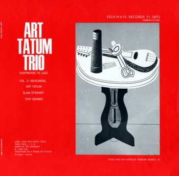 Album Art Tatum: Footnotes To Jazz Vol. 2: Jazz Rehearsal Ii