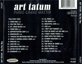 4CD/Dobozkészlet Art Tatum: Piano Grand Master