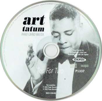 4CD/Dobozkészlet Art Tatum: Piano Grand Master