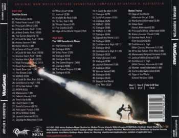 2CD Arthur B. Rubinstein: WarGames (Original MGM Motion Picture Soundtrack)