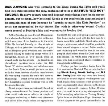 CD Arthur "Big Boy" Crudup: Look on Yonder's Wall