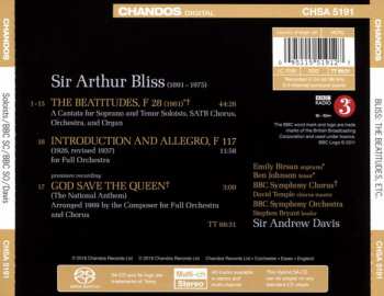 SACD Andrew Davis: The Beatitudes; Introduction And Allegro; God Save The Queen