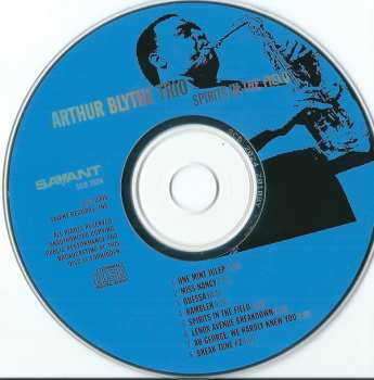 CD Arthur Blythe Trio: Spirits In The Field