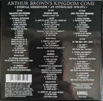 5CD/Dobozkészlet Arthur Brown's Kingdom Come: Eternal Messenger (An Anthology 1970-1973)