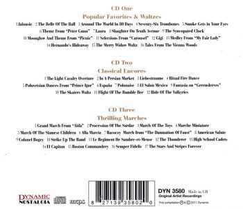 3CD Arthur Fiedler: Best Of Pops