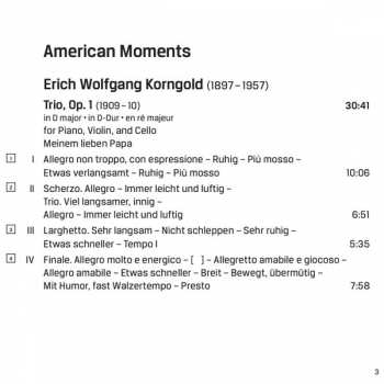 CD Leonard Bernstein: American Moments