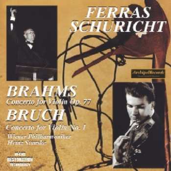 Album Johannes Brahms: Violinkonzert D-dur Op. 77 / Violinkonzert Nr. 1 g-moll Op. 26