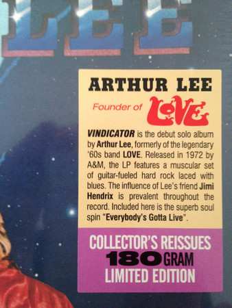 LP Arthur Lee: Vindicator LTD | DLX