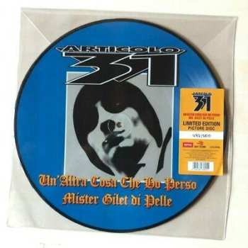 LP Articolo 31: Un'Altra Cosa Che Ho Perso / Mister Gilet Di Pelle LTD | NUM | PIC