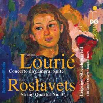 Album Leipziger Streichquartett: Concerto Da Camera; Suite / String Quartet No. 3