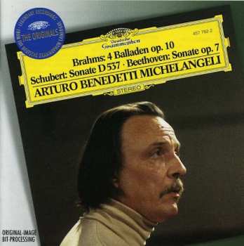 Album Ludwig van Beethoven: 4 Balladen Op. 10 - Sonate D 537 - Sonate Op. 7