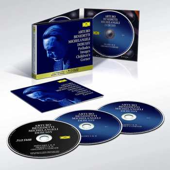 2CD/Blu-ray Claude Debussy: Arturo Benedetti Michelangeli Plays Debussy