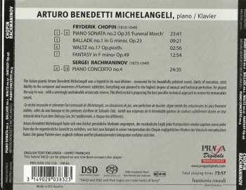 SACD Frédéric Chopin: Piano Sonata No.2, Ballade No.1, Valse No.17, Fantasie In F Minor / Piano Concerto No.4 LTD