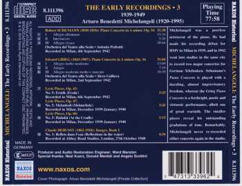 CD Arturo Benedetti Michelangeli: The Early Recordings - 3