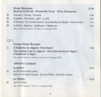 2CD Arturo Toscanini: Vol. 10: Italian Orchestral Music