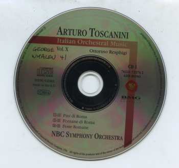 2CD Arturo Toscanini: Vol. 10: Italian Orchestral Music