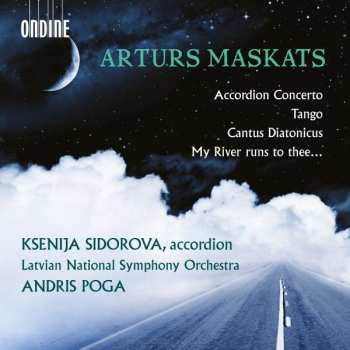 CD Artūrs Maskats: Akkordeonkonzert "what The Wind Told Over The Sea"