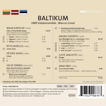 CD Arvo Pärt: Baltikum