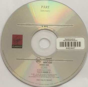 2CD Arvo Pärt: Choral & Instrumental Works