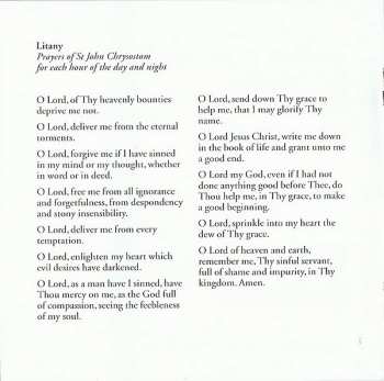 CD Arvo Pärt: Litany