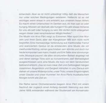 CD Arvo Pärt: Tabula Rasa