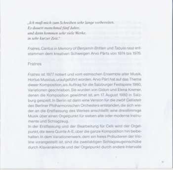 CD Arvo Pärt: Tabula Rasa