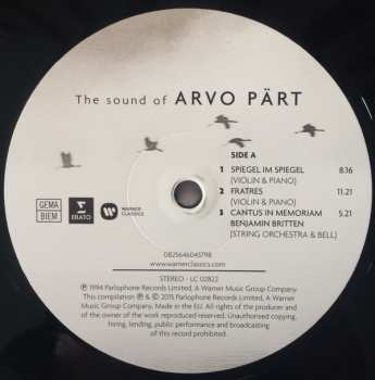 LP Arvo Pärt: The Sound Of Arvo Pärt