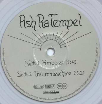 LP Ash Ra Tempel: Ash Ra Tempel CLR | LTD