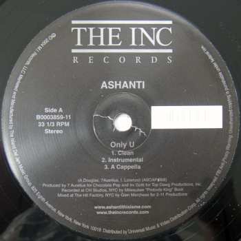 LP Ashanti: Only U / Turn It Up
