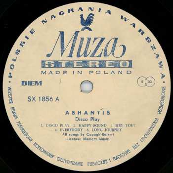 LP Ashantis: Disco Play