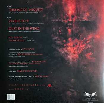LP Ashes Of Ares: Throne Of Iniquity LTD