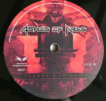 LP Ashes Of Ares: Throne Of Iniquity LTD