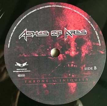 LP Ashes Of Ares: Throne Of Iniquity LTD