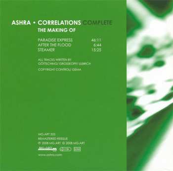 5CD/Dobozkészlet Ashra: Correlations Complete