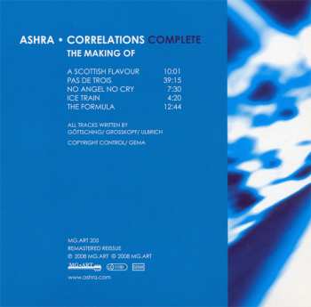 5CD/Dobozkészlet Ashra: Correlations Complete