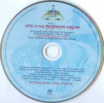 2LP/2CD/Dobozkészlet/Blu-ray Asia: Live At The Budokan Arena Tokyo, Japan 1983 DLX | LTD | CLR