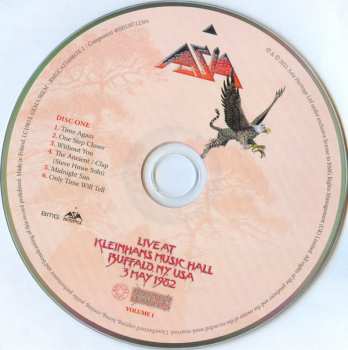 10CD/Dobozkészlet Asia: The Official Live Bootlegs Volume 1