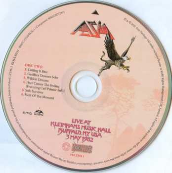 10CD/Dobozkészlet Asia: The Official Live Bootlegs Volume 1