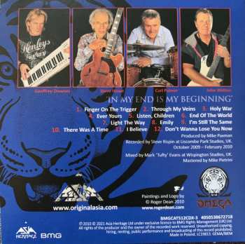 5CD/Dobozkészlet Asia: The Reunion Albums 2007-2012 Box Set