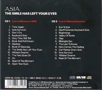 2CD Asia: The Smile Has Left Your Eyes