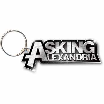 Merch Asking Alexandria: Kulcstartó Logo Asking Alexandria 