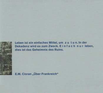 CD Asmus Tietchens: Fast Ohne Titel, Korrosion