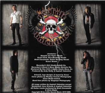 CD Asphalt Valentine: Strip Rock Roll DIGI