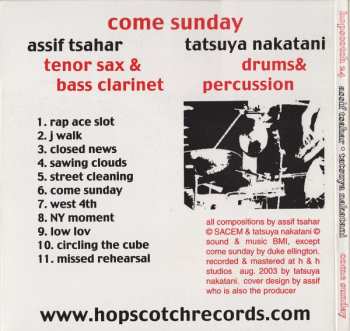 CD Tatsuya Nakatani: Come Sunday