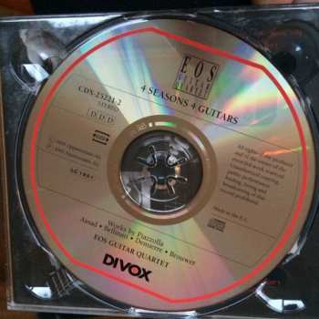 CD Astor Piazzolla: 4 Seasons 4 Guitars