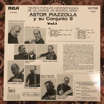 LP Astor Piazzolla Y Su Conjunto 9: Música Popular Contemporánea De La Ciudad De Buenos Aires, Volumen 1